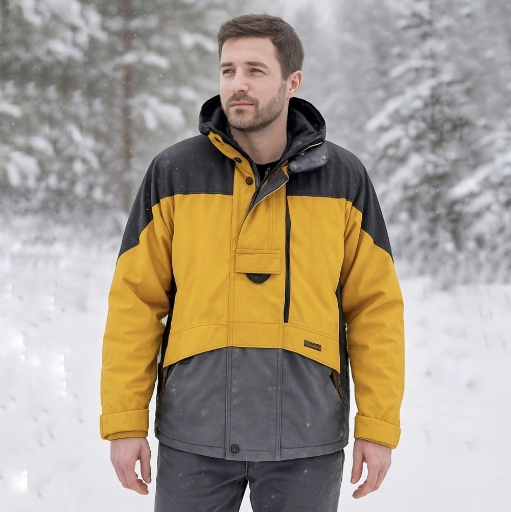 Vintage Cornice 90s Ski Snowboarding Moto Jacket Retro Colorblock Winter M